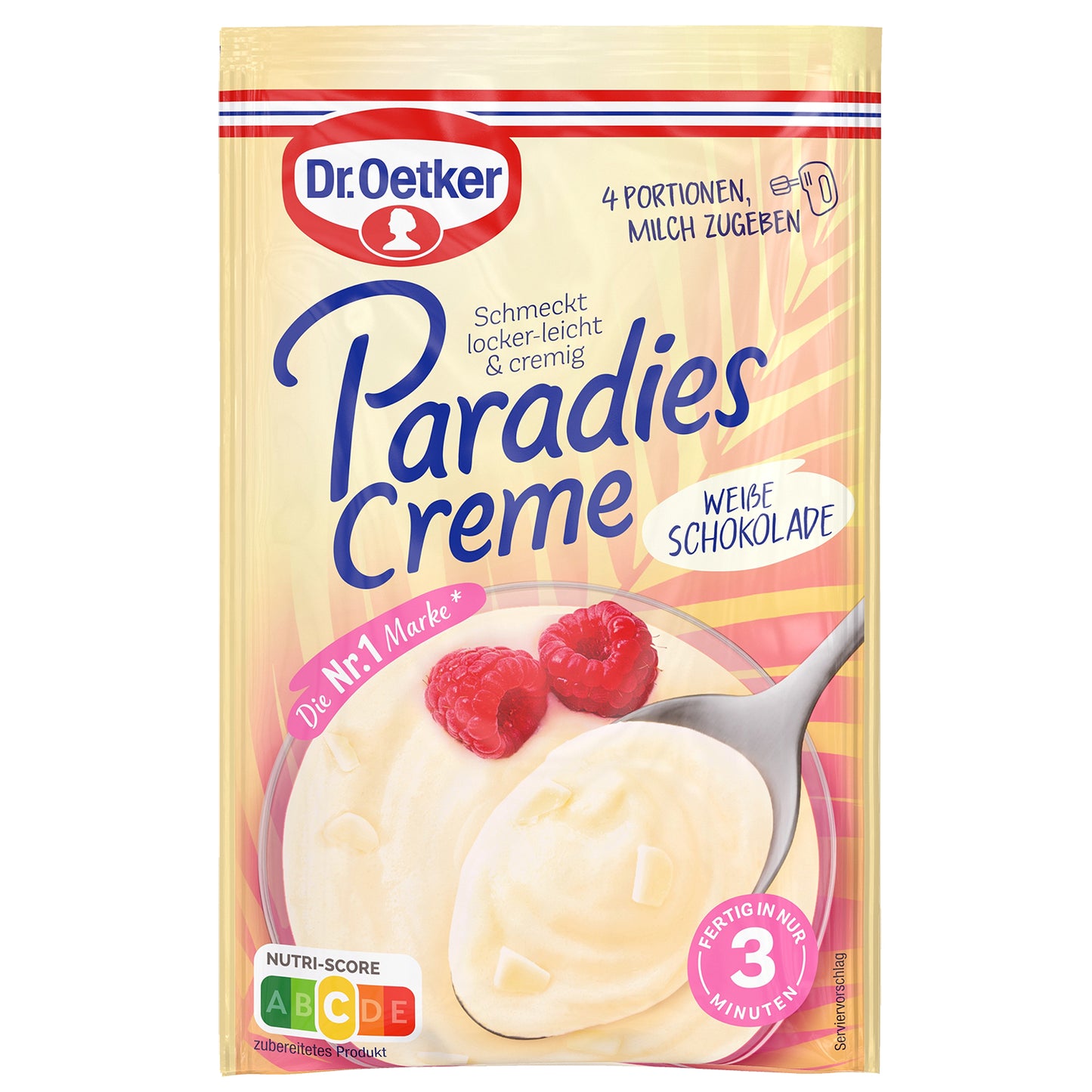 Dr.Oetker Paradies Creme Weiße Schokolade 70g