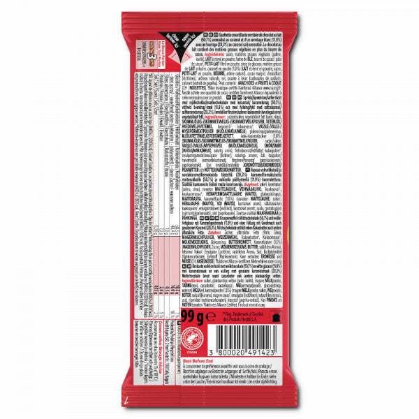 Kitkat Tafel Double Salted Caramel 99g