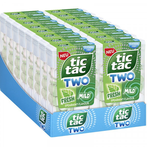 Tic Tac Two Spearmint Fresh & Mild 38,5g