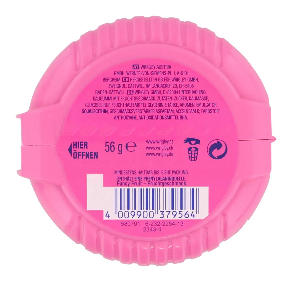 Hubba Bubba Bubble Tape Fancy Fruit 56g