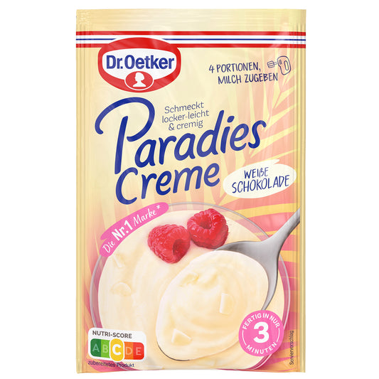 Dr.Oetker Paradies Creme Weiße Schokolade 70g