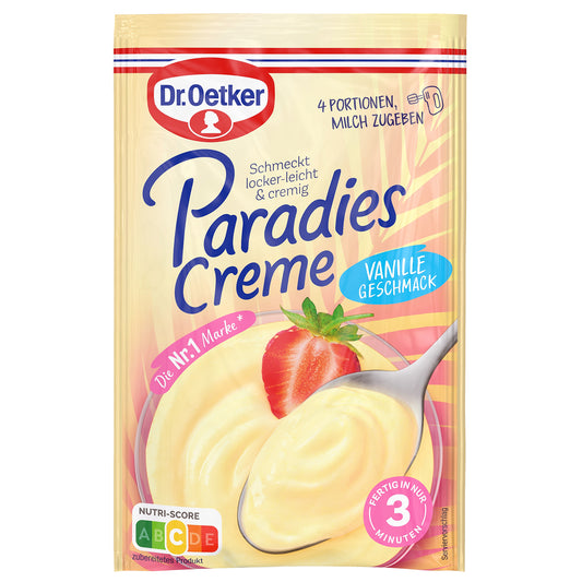 Paradies Creme Vanille-Geschmack 60g