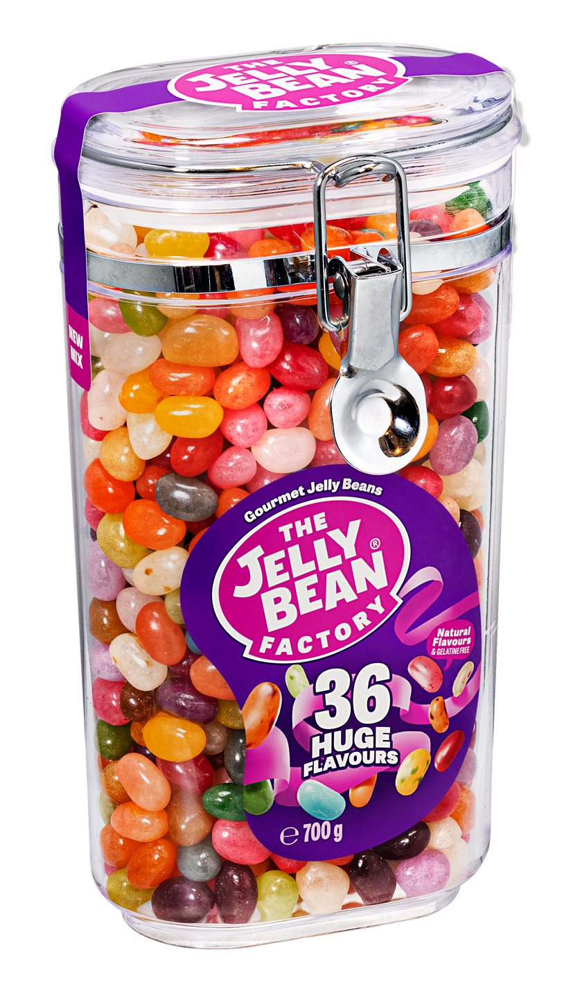 The Jelly Bean Factory 36 Gourmet Flavours 700g Jar