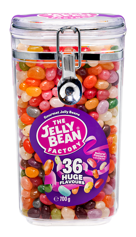 The Jelly Bean Factory 36 Gourmet Flavours 700g Jar