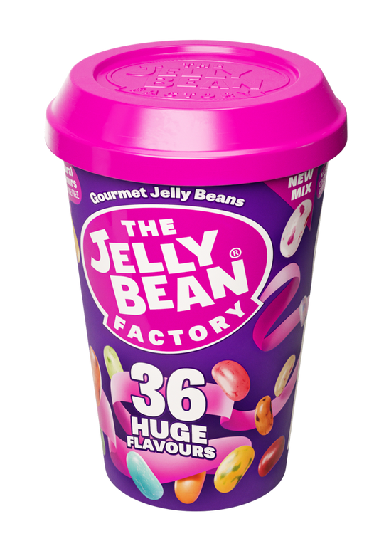 The Jelly Bean Factory 36 Gourmet Flavours 200g Cup