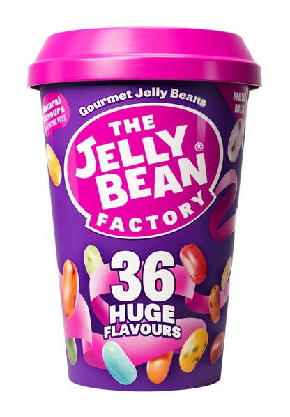 The Jelly Bean Factory 36 Gourmet Flavours 200g Cup