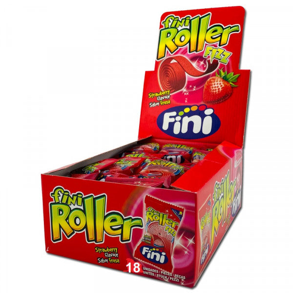 Fini Roller Fizz Erdbeere 20g