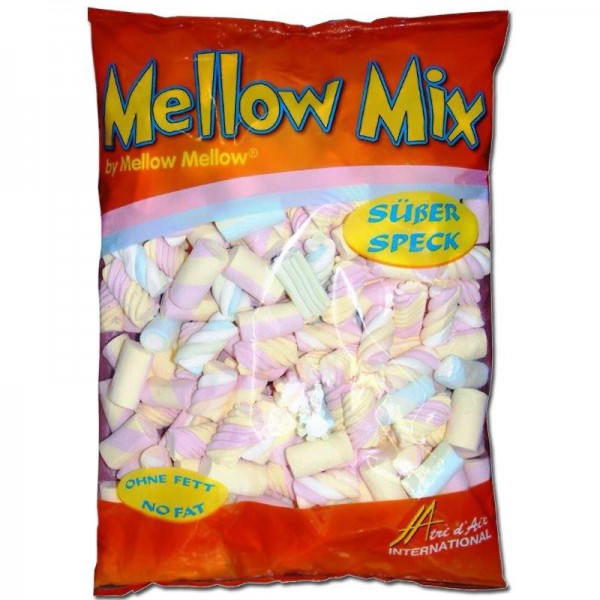 Mellow Twist-Mix Schaumzucker Mausespeck 1kg Beutel