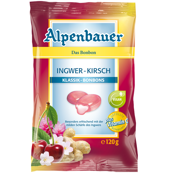 Alpenbauer Ingwer-Kirsch 120g