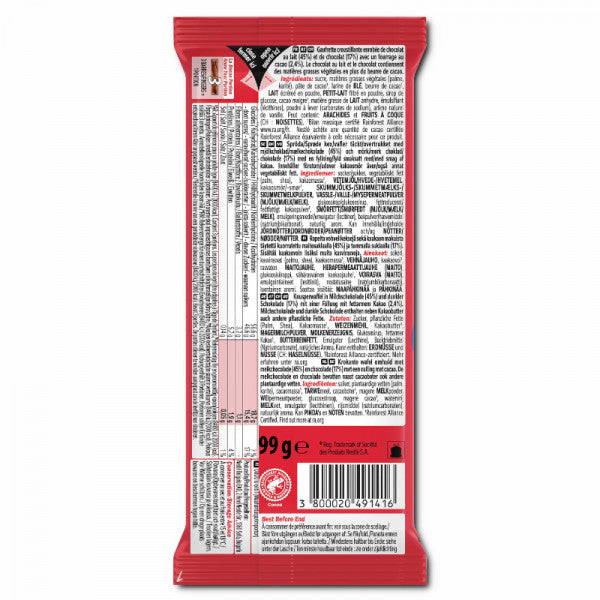 Kitkat Tafel Double Chocolate 99g