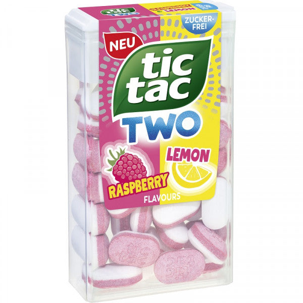 Tic Tac Two Rasberry & Lemon 38,5g