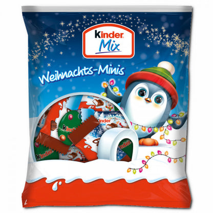 Ferrero Kinder Mix Weihnachts-Minis 153g Beutel