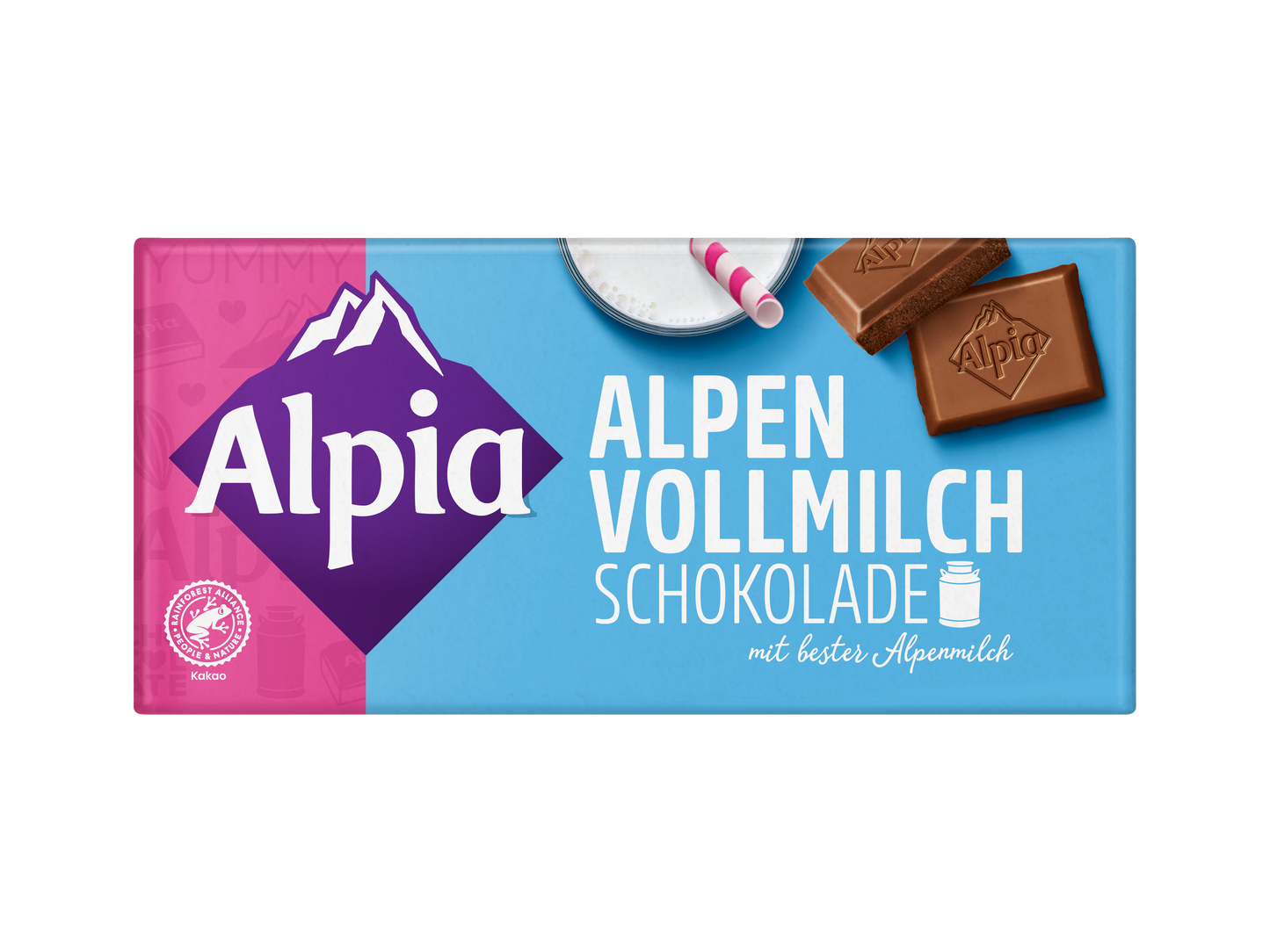 Alpia Alpenvollmilch Schokolade 100g