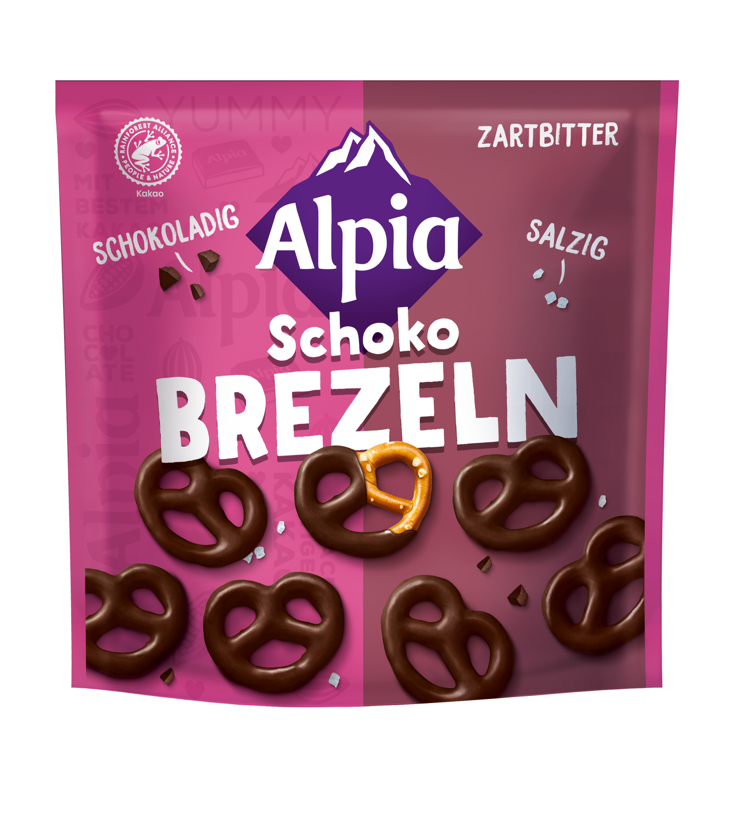 Alpia Schoko Brezeln Zartbitter 140g