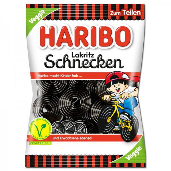 Haribo Lakritz-Schnecken, Rotella 175g