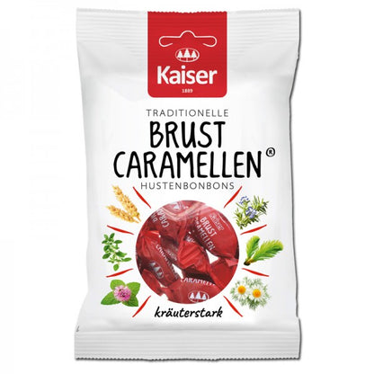 Kaiser Brust Caramellen 100g
