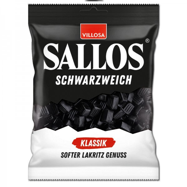Sallos Schwarzweich Klassik Lakritz 200g