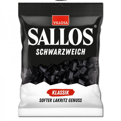 Sallos Schwarzweich Klassik Lakritz 200g