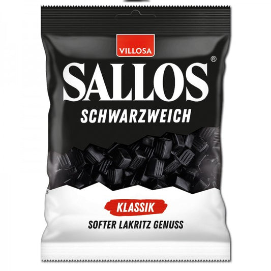 Sallos Schwarzweich Klassik Lakritz 200g