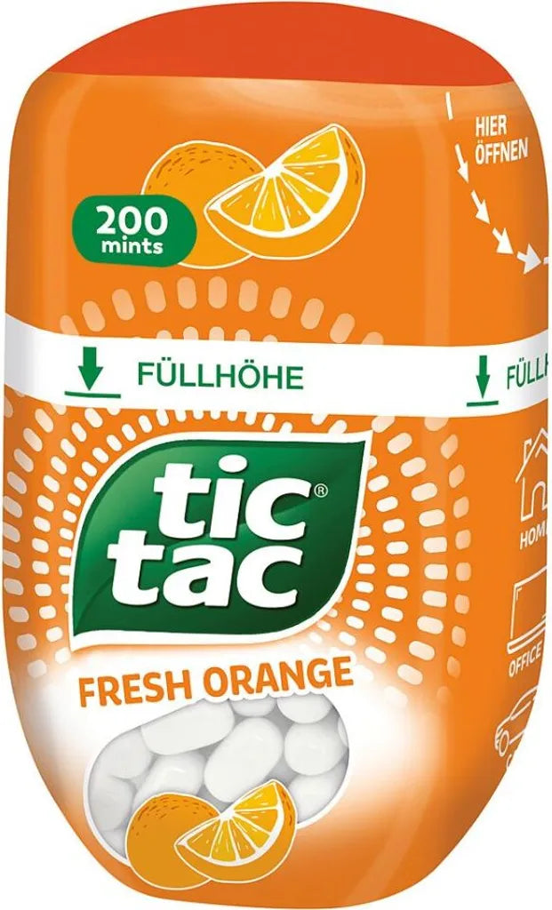 tic tac orange big 98g