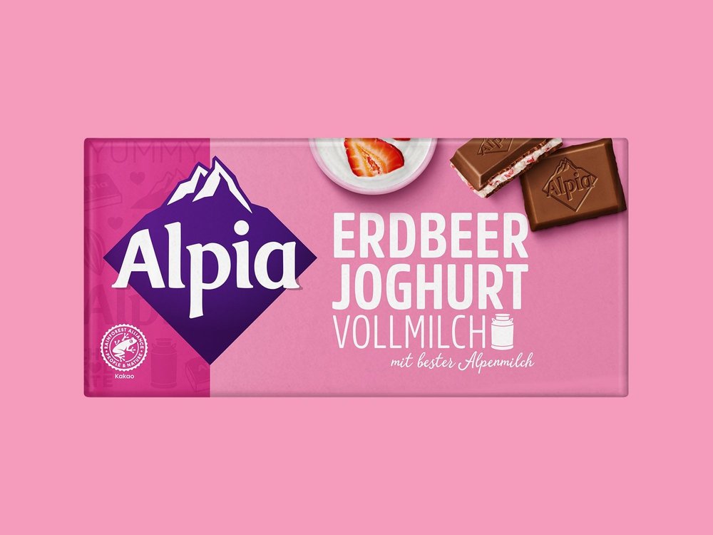 Alpia Erdbeer Joghurt 100g