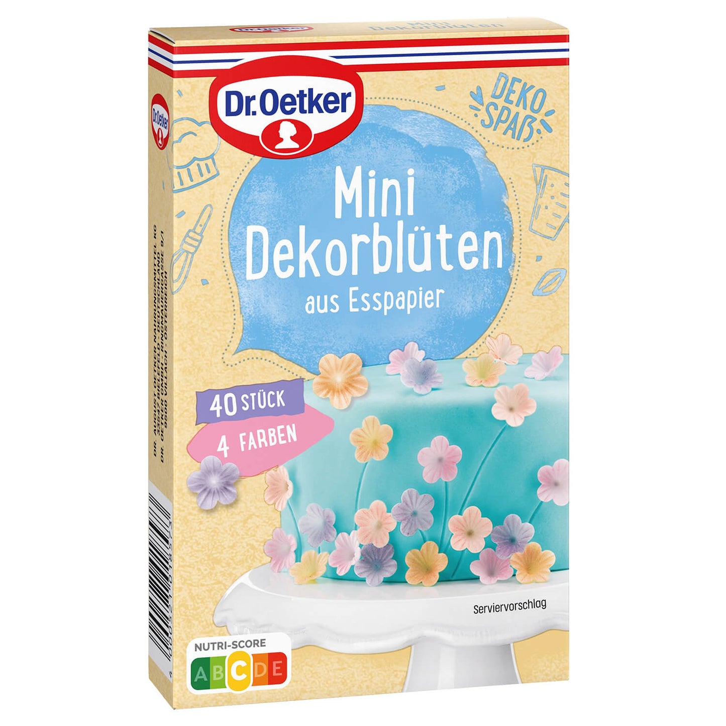Dr. Oetker Mini Dekorblüten 40g