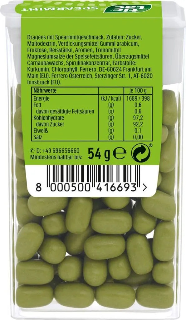 tic tac Spearmint 54g