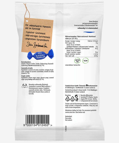 Kaiser Blockmalz Caramellen 100g
