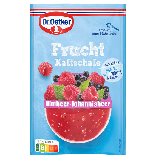 Dr. Oetker Kaltschale Himbeer-Johannisbeer 57g