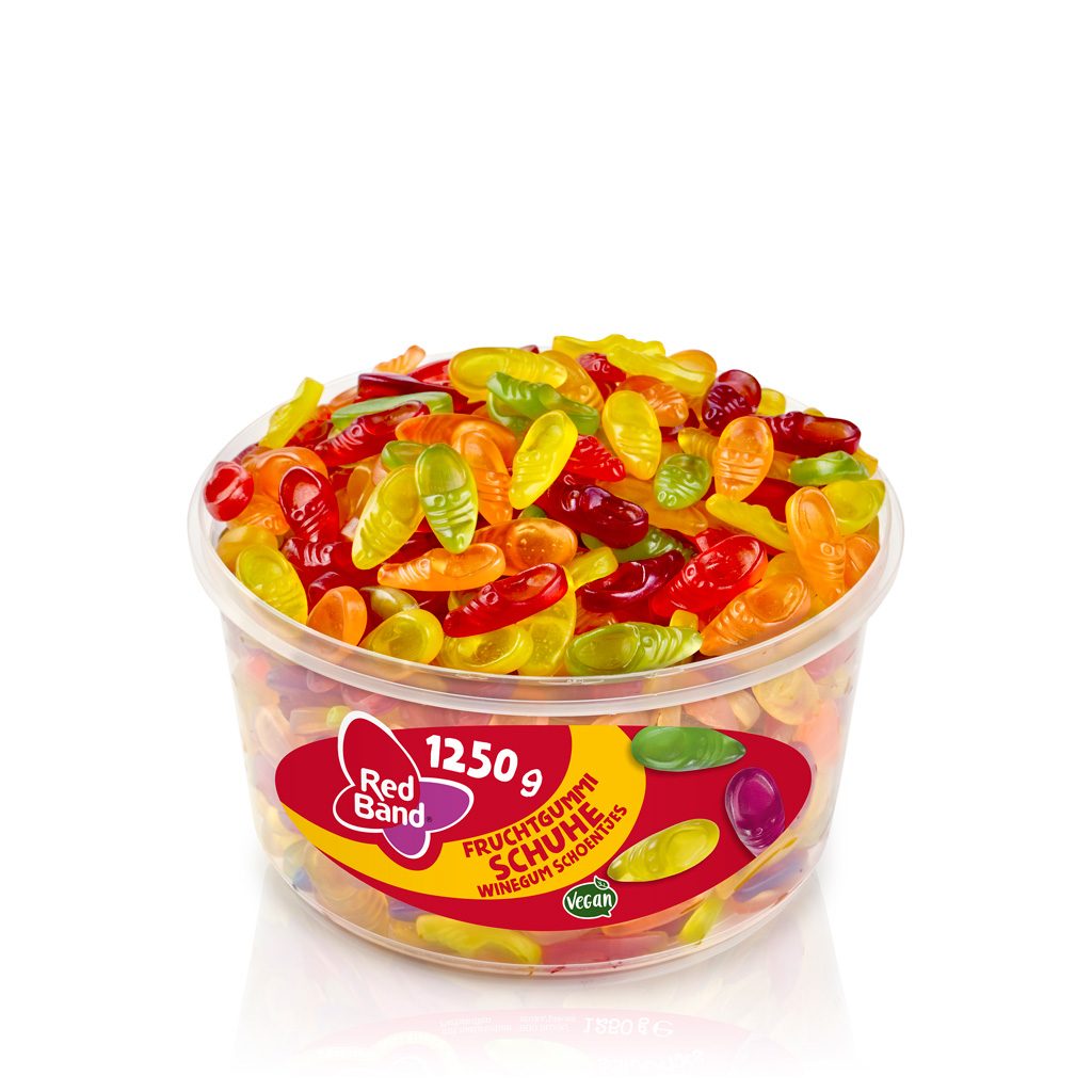 Red Band Fruchtgummi Schuhe 500 Stück
