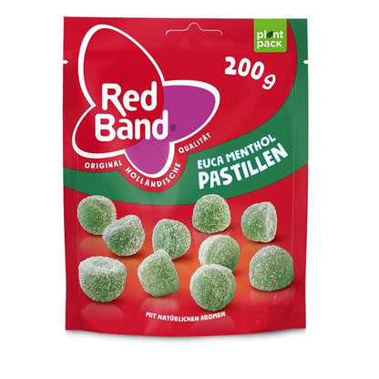Red Band Euca Menthol Pastillen 200g