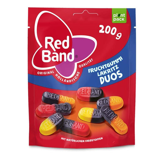 Red Band Fruchtgummi Lakritz Duos 200g