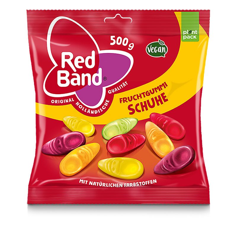 Red Band Fruchtgummi Schuhe 500g