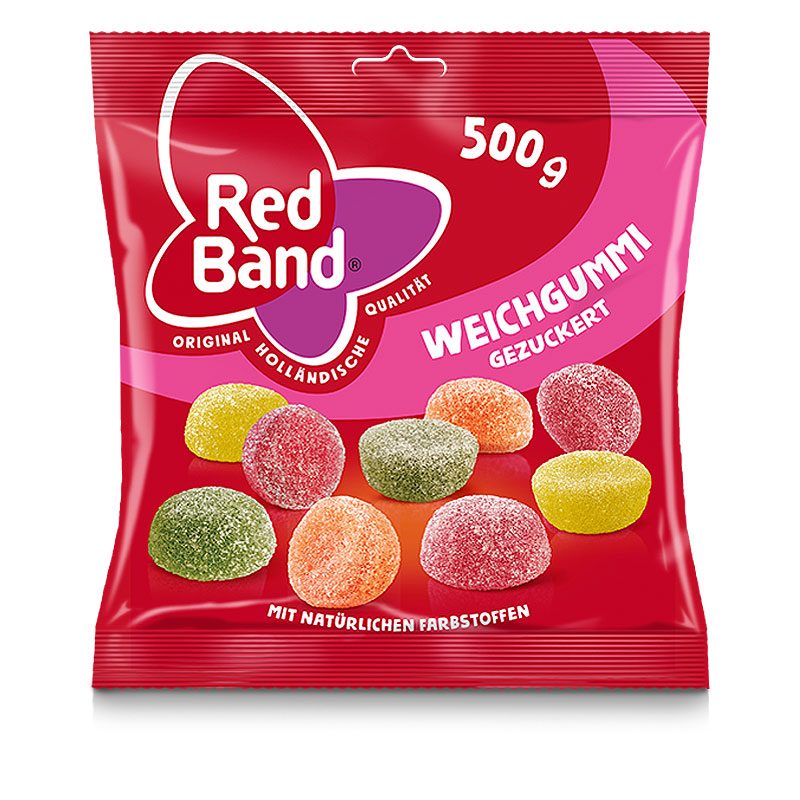Red Band Weichgummi gezuckert 500g
