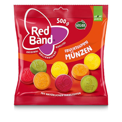 Red Band Fruchtgummi Münzen 500g