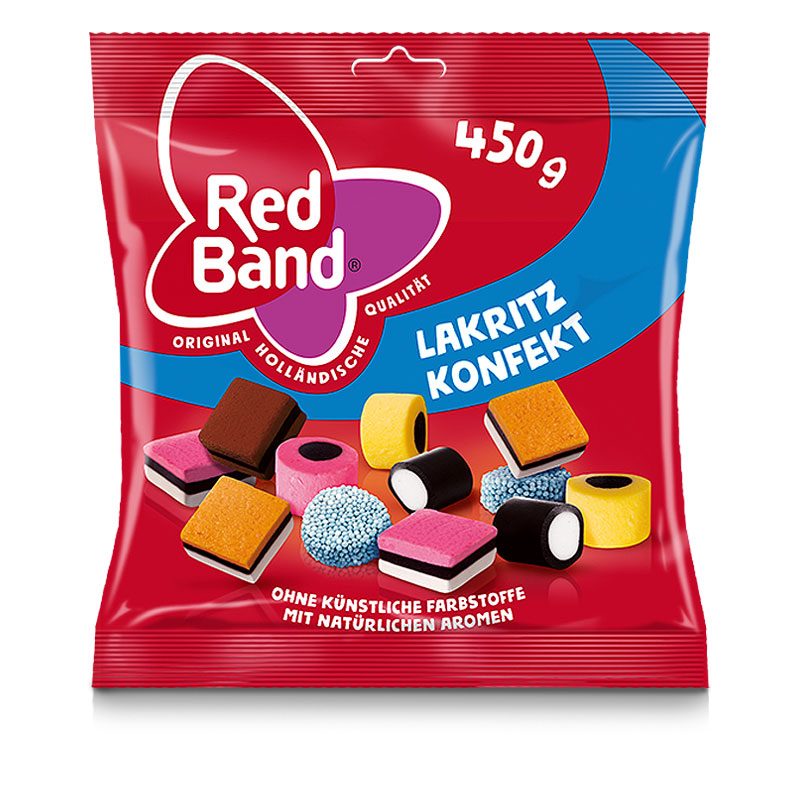 Red Band Lakritz Konfekt 450g
