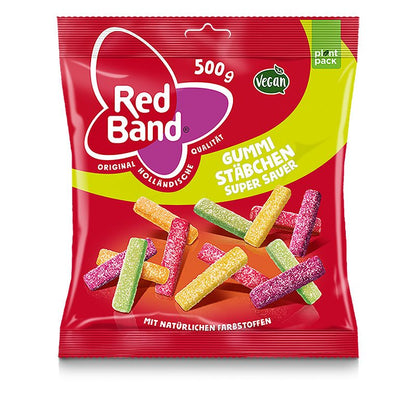 Red Band Gummi Stäbchen super sauer 500g