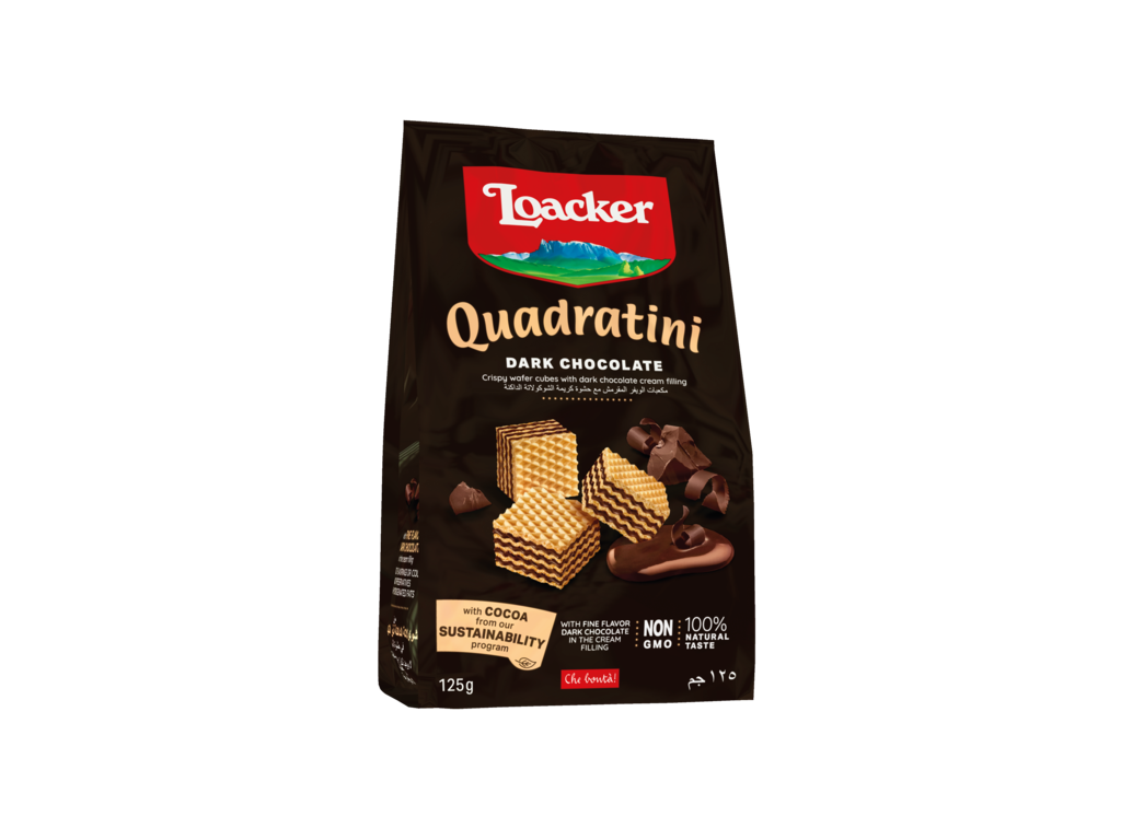 Loacker Quadratini Dark Chocolate 250g