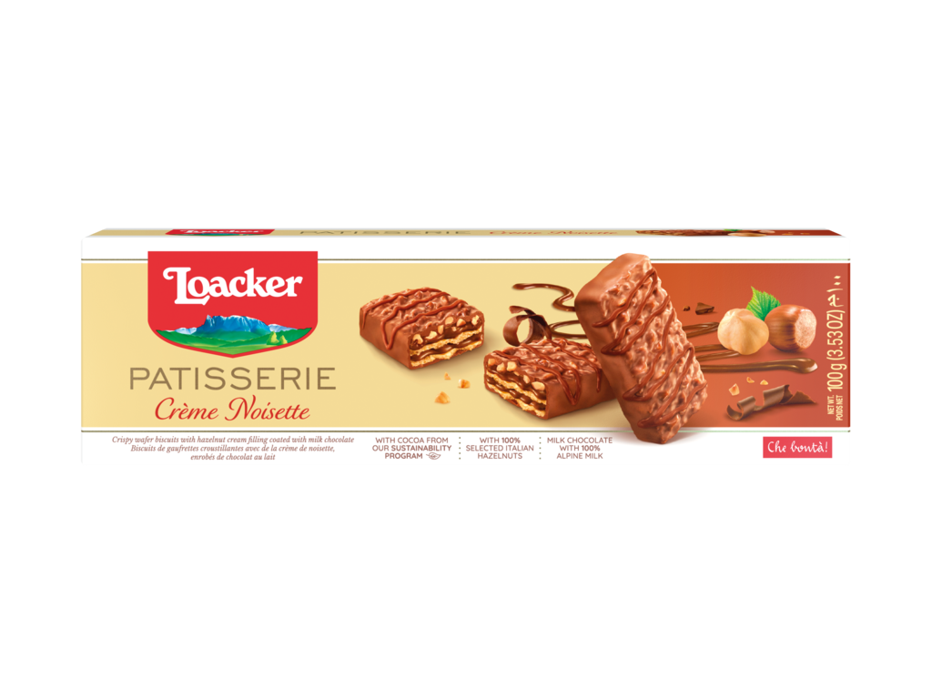 Loacker Patisserie Crème Noisette 100g