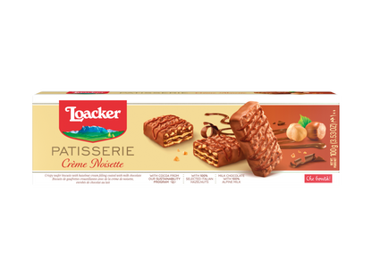 Loacker Patisserie Crème Noisette 100g