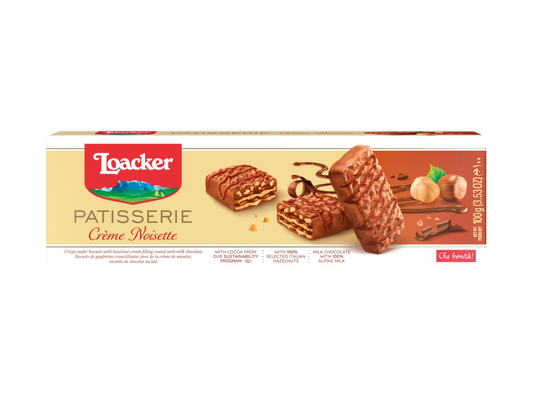 Loacker Patisserie Crème Noisette 100g