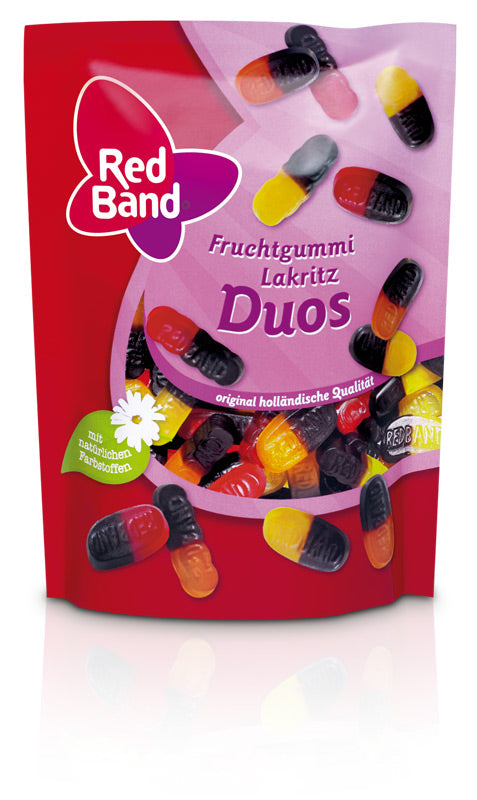 Fruchtgummi Lakritz Duos 200g