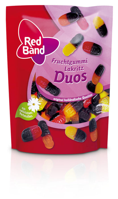 Fruchtgummi Lakritz Duos 200g