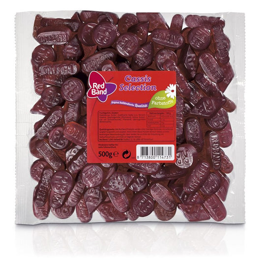 Red Band Cassis Selection 500g