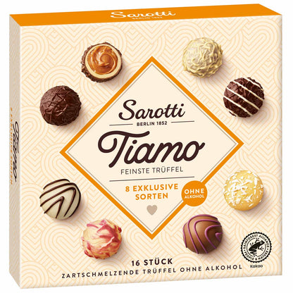 Sarotti Tiamo Feinste Trüffel ohne Alkohol 200g