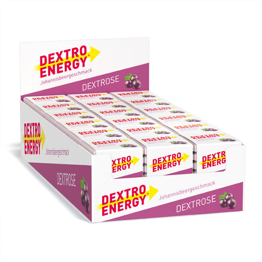 18x Dextro Energy Johannisbeere 46g